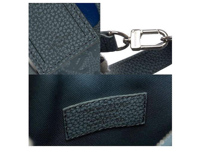 Sac LOUIS VUITTON en Cuir Gris - 101623 - vue 7