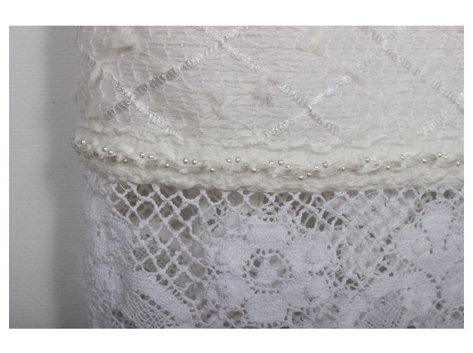 Vestido Oscar de la Renta Blanco - vista 10