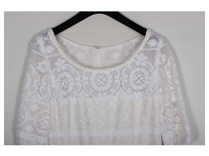 Vestido Oscar de la Renta Blanco - vista 2
