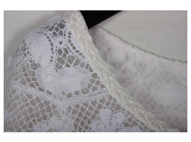 Vestido Oscar de la Renta Blanco - vista 3