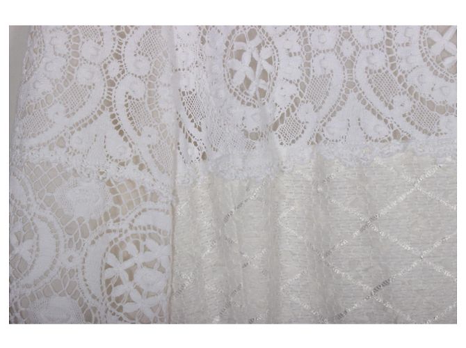 Vestido Oscar de la Renta Blanco - vista 4