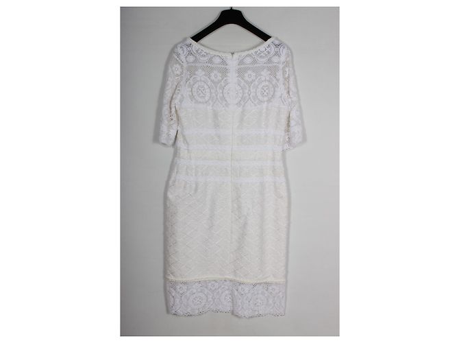 Vestido Oscar de la Renta Blanco - vista 5