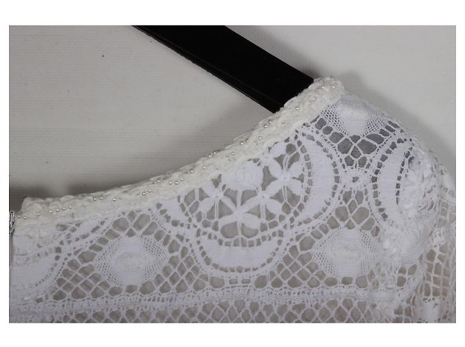Vestido Oscar de la Renta Blanco - vista 7