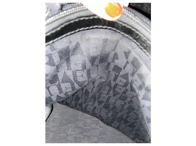 Borsa Furla in vernice nera Nero - vista 12
