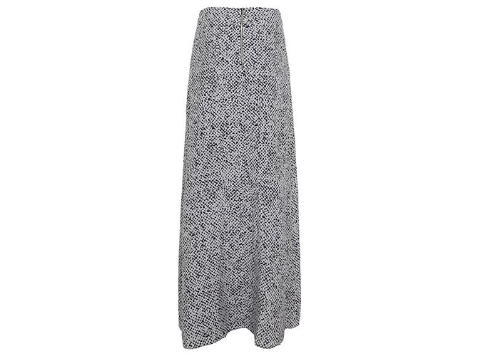 Richard Nicoll Gonna lunga in seta Nero - vista 2