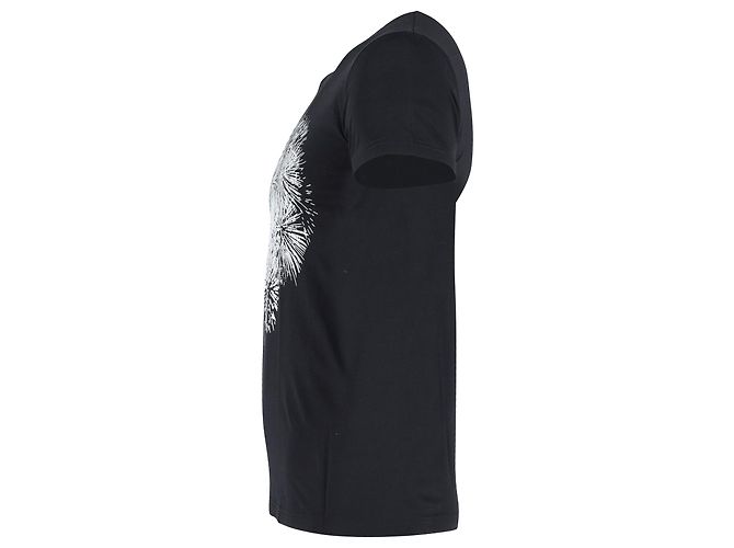 Camiseta Christian Dior Firework Graphic em algodão preto - vista 2