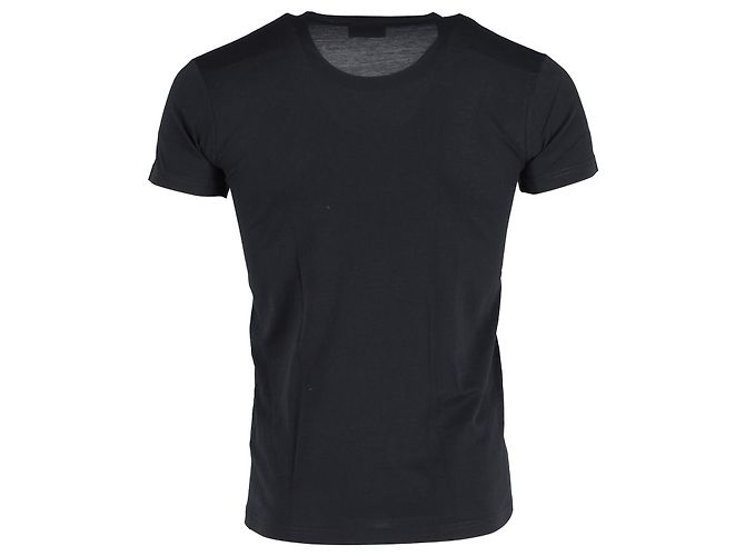 Camiseta Christian Dior Firework Graphic em algodão preto - vista 3