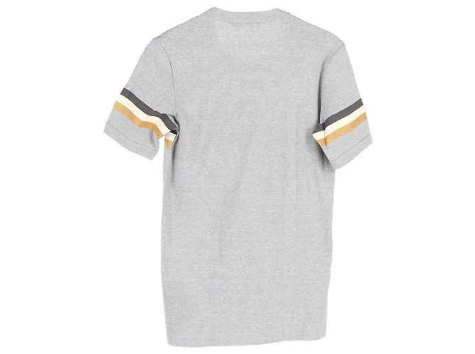 Camiseta Dolce & Gabbana Ski Badge em algodão cinza Marrom - vista 3