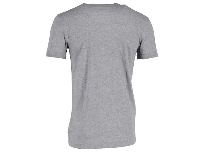 Dolce & Gabbana Camiseta acondicionadora "I Need It Colder" en algodón gris - vista 3