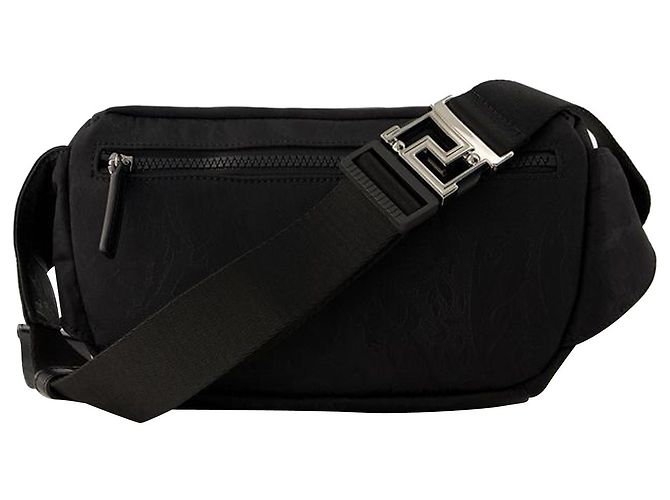 Petit sac ceinture Neo Nylon - Versace - Nylon - Noir - vue 3