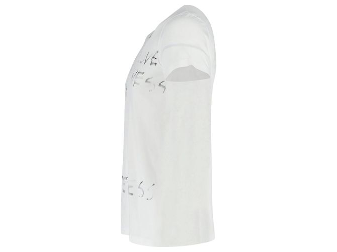 Christian Dior Camiseta Dior Conditioning con cuello redondo de algodón blanco - vista 2