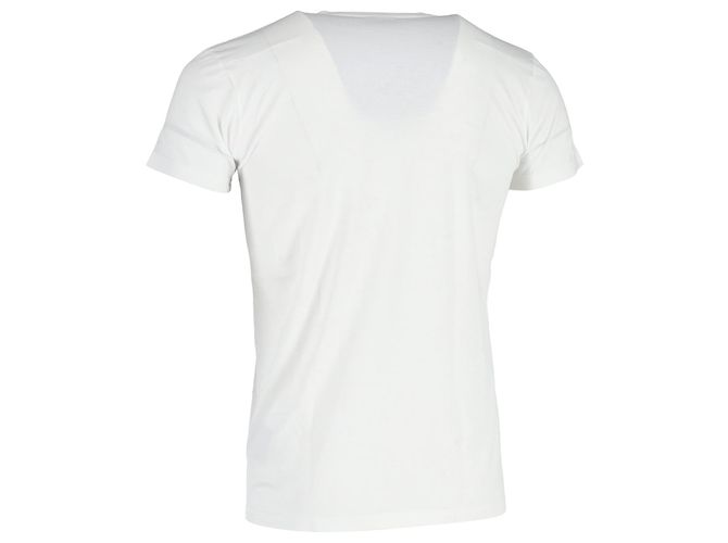 Christian Dior Camiseta Dior Conditioning con cuello redondo de algodón blanco - vista 3