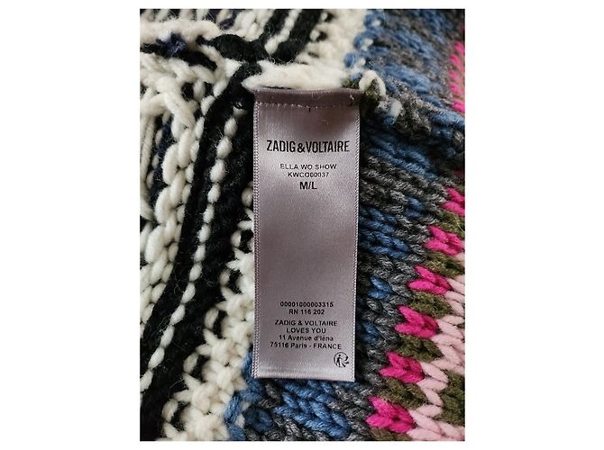Zadig & Voltaire Ella zeigt Zuckerweste Mehrfarben - Ansicht 2