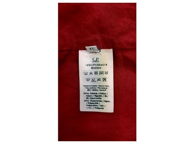 CP Company Jacket Red Technical Fabric XL - view 4
