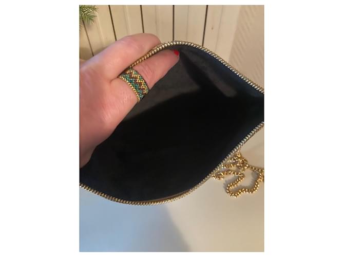 Stella Mc Cartney Stella McCartney Clutch Gold Python Muster Golden - Ansicht 10