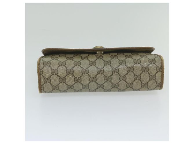 Pochette GUCCI GG Supreme Web Sherry Line Beige Rosso 89 01 030 Aut5314 - vista 6
