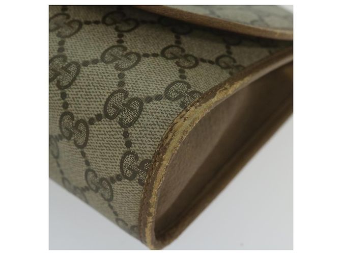 Pochette GUCCI GG Supreme Web Sherry Line Beige Rosso 89 01 030 Aut5314 - vista 7