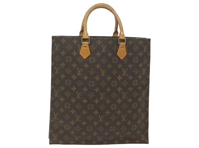 Borsa a mano Sac Plat con monogramma LOUIS VUITTON M51140 LV Auth th4339 - vista 13