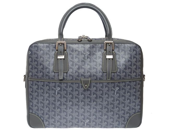 Ambassade Borsa GOYARD in Tela Grigia - 101596 Grigio - vista 2