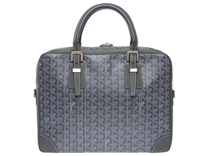 Ambassade Borsa GOYARD in Tela Grigia - 101596 Grigio - vista 3