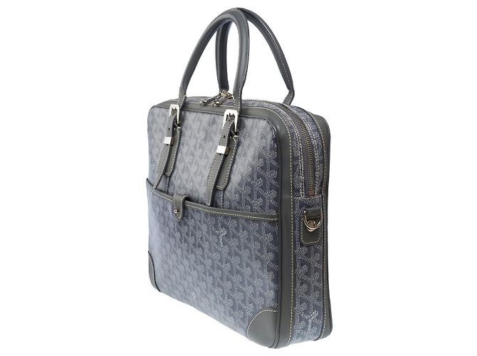 Ambassade Borsa GOYARD in Tela Grigia - 101596 Grigio - vista 4
