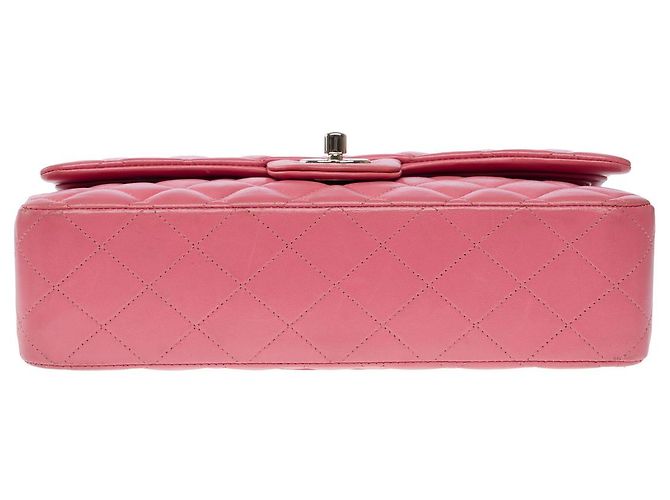 Sac Chanel Timeless/Classico in Pelle Rosa - 101622 - vista 11
