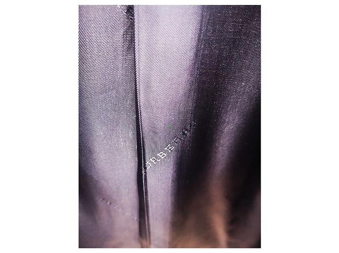 Giacca Blazer Burberry Verde Scuro Cotone - vista 4