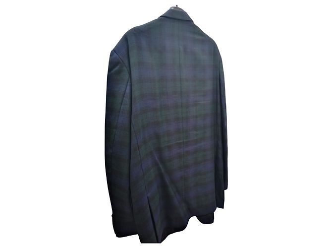 Giacca Burberry Verde Scuro in Cotone - vista 2