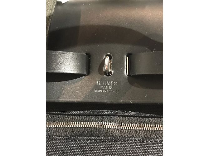 Herbag Hermès HERMES Zaini T.  stoffa Nero - vista 8