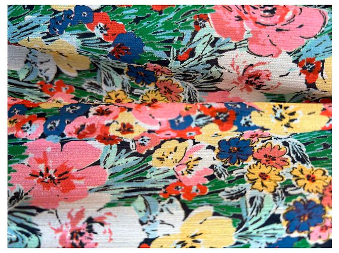 SéZane Milla Kleid mit Blumenmuster V-Ausschnitt 36 Mehrfarben - Ansicht 5