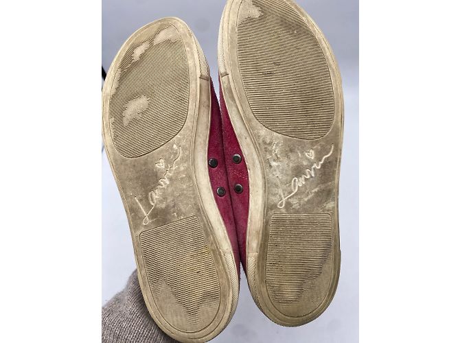 Lanvin Sneaker T.EU 38 Stoff Pink - Ansicht 4