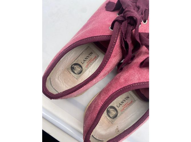 Lanvin Sneaker T.EU 38 Stoff Pink - Ansicht 5