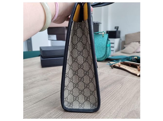 Borsa Gucci GG Chick beige - vista 3
