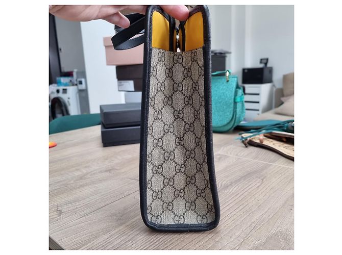 Borsa Gucci GG Chick beige - vista 4