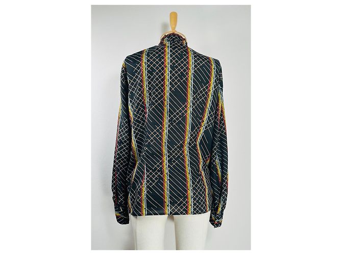 Baum und Pferdgarten Top Shirt Bunt Polyester Mehrfarben - Ansicht 4