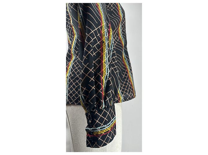 Baum und Pferdgarten Top Shirt Bunt Polyester Mehrfarben - Ansicht 5