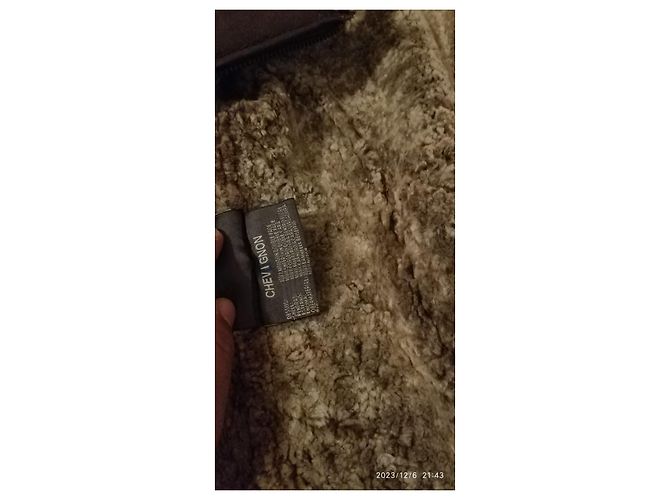 Autre Marque Giacca Chevignon in shearling marrone - vista 6