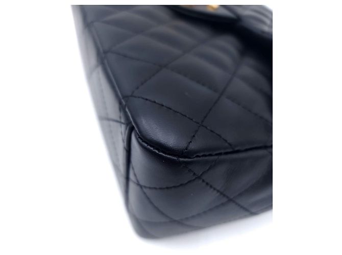 Timeless Borsa a tracolla a tracolla Chanel Classic Maxi XL Nero - vista 10