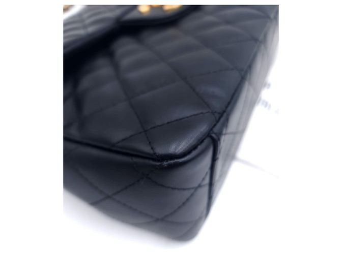 Timeless Borsa a tracolla a tracolla Chanel Classic Maxi XL Nero - vista 11