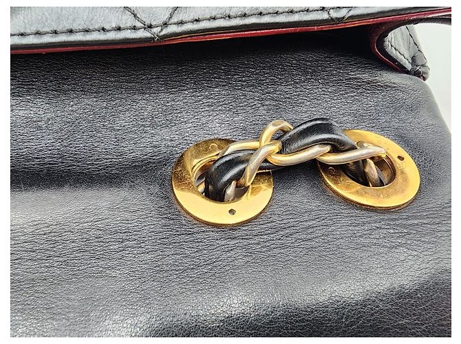 Timeless Borsa a tracolla a tracolla Chanel Classic Maxi XL Nero - vista 14