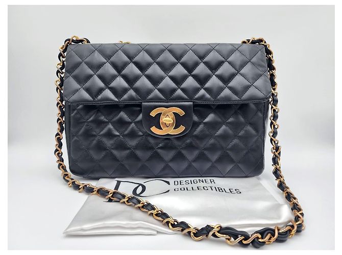 Timeless Borsa a tracolla a tracolla Chanel Classic Maxi XL Nero - vista 2