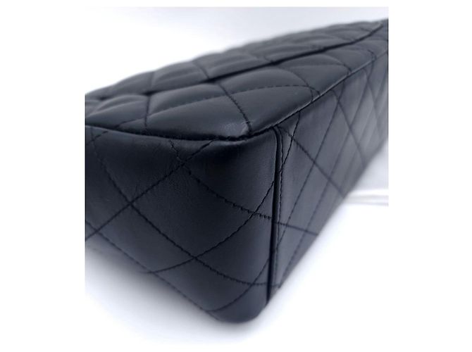 Timeless Borsa a tracolla a tracolla Chanel Classic Maxi XL Nero - vista 8