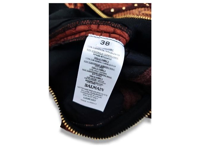 Body Balmain - pieza de pasarela Caqui - vista 4