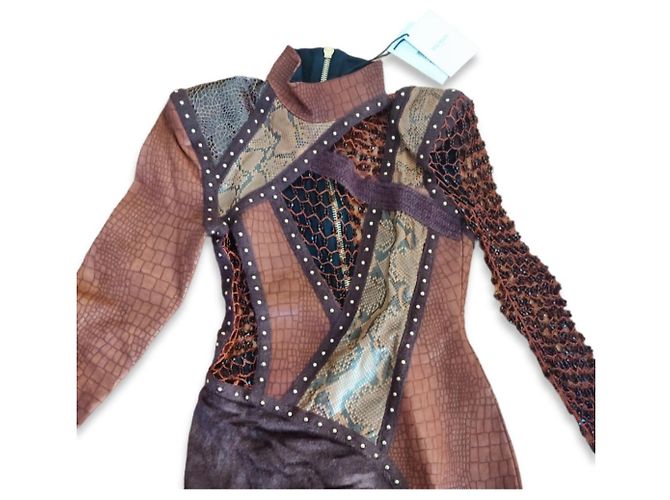 Body Balmain - pieza de pasarela Caqui - vista 5