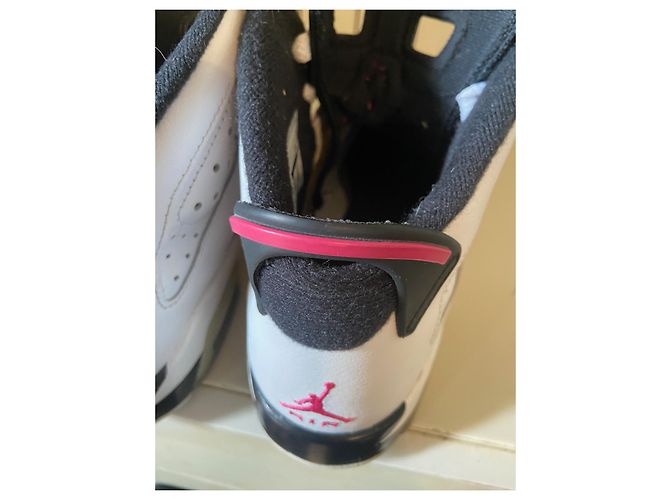 Zapatillas Nike Jordan 6 Retro Grape Blanco Morado Cuero Púrpura - vista 12