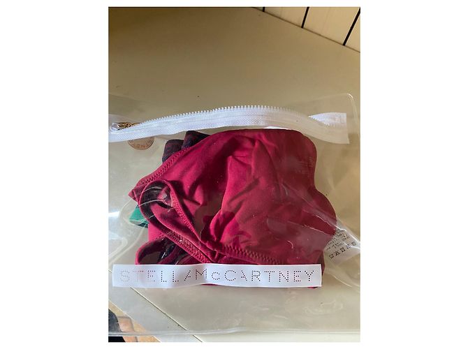 Stella Mc Cartney Traje de baño de dos piezas Stella McCartney Rojo oscuro Burdeos - vista 12