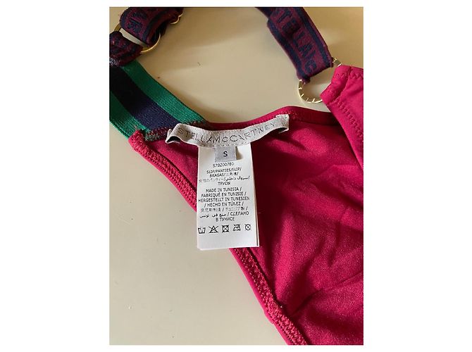 Stella Mc Cartney Traje de baño de dos piezas Stella McCartney Rojo oscuro Burdeos - vista 9