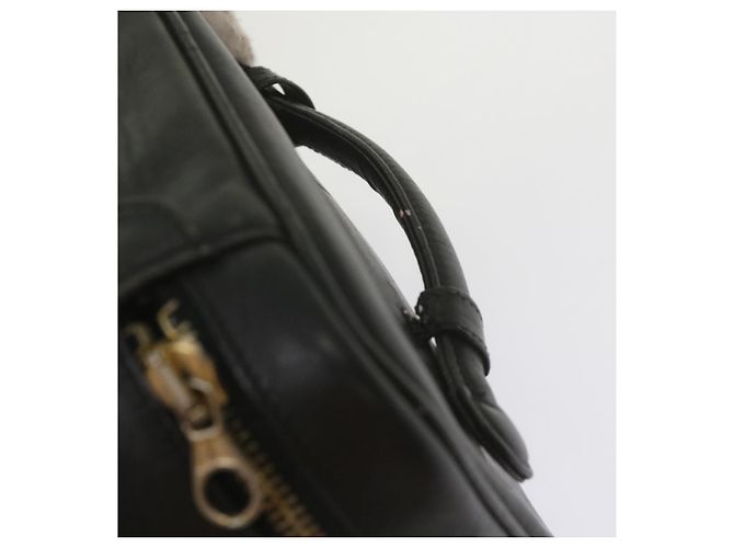 CHANEL Vanity Pochette per cosmetici Pelle Nera CC Auth 59984 Nero - vista 8