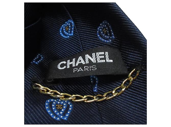Krawatten Chanel Marineblau - Ansicht 4