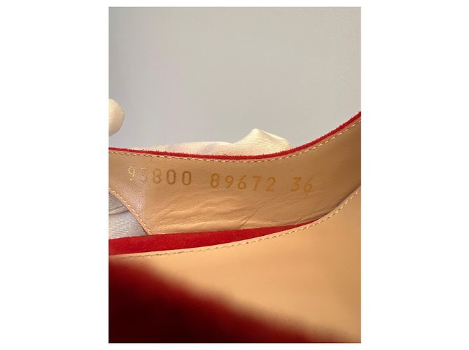 Décolleté Slingback Gianvito Rossi Arancio Pelle 36 - vista 7
